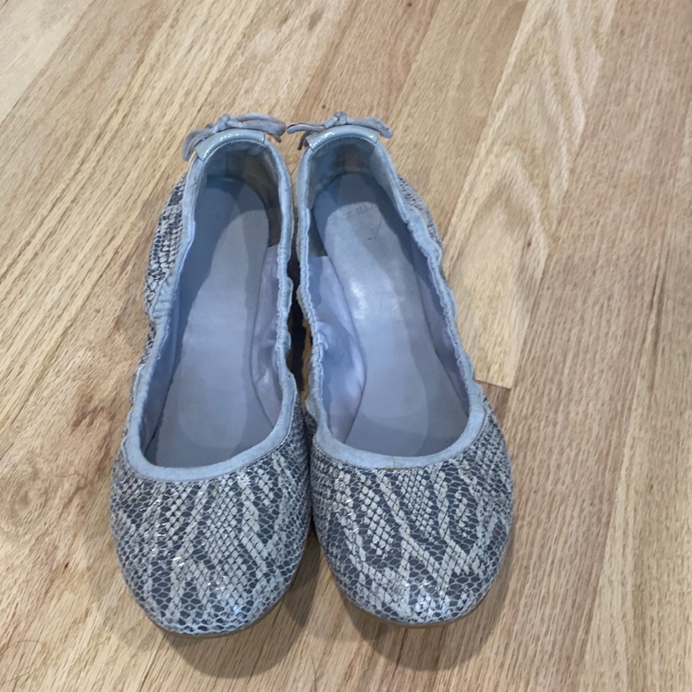 Cole Haan Snakeskin Ballet Flats